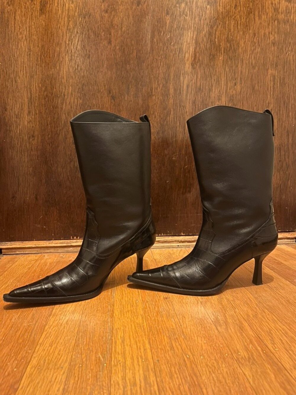 Our Legacy Black Texan Boots